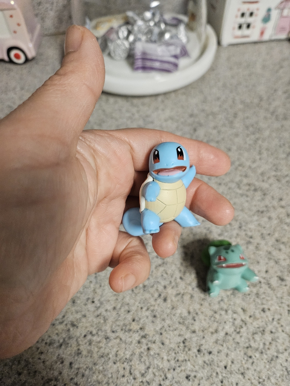 Pokemon Squirtle & Bulbasaur Figure Set - Blue & Green - Picture 8 of 10